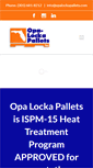Mobile Screenshot of opalockapallets.com